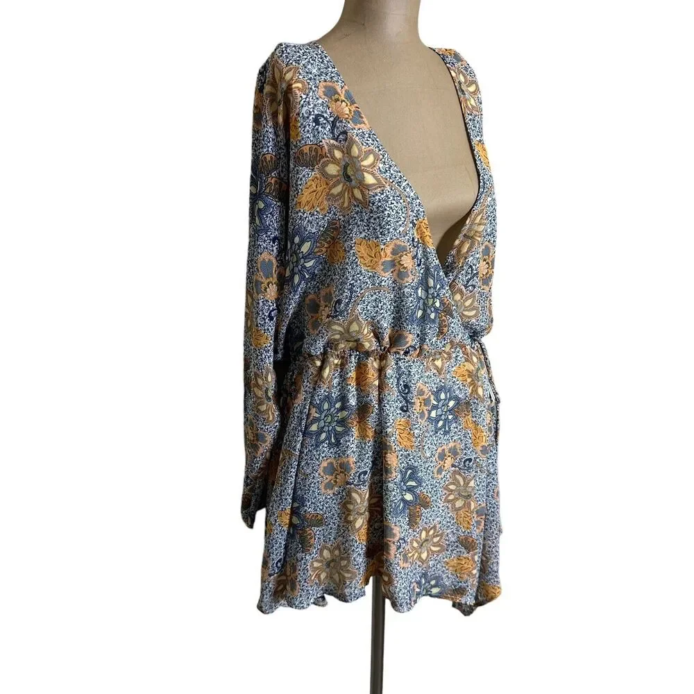 Free People Mini Dress Teegan Floral
